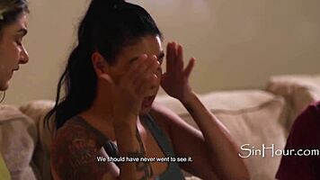 Horror flick makes step-mom dana vespoli ride teen demi hawks 😱