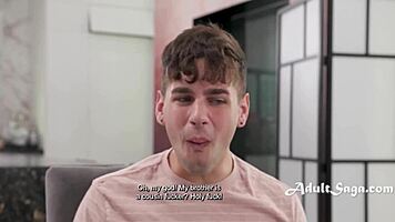 Blonde teen 18+ has a type for her step cousins kai jaxon dylan moore