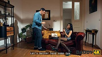 Hey, small 18+-titted brunette, cheating on your bf next door?