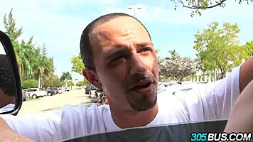 Courtney Cummz Loves Black Dick in Public Bus Scene!