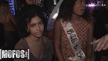 Lucky Dude Joins Skyla Sun & Dani Diaz for 3some