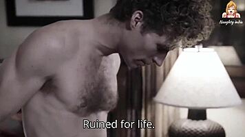 Step sister opens legs wide for step brother teasingly