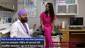 misty addams undergoes yearly physical examination