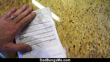 Stepdad Spanks And Punishes For Getting Low Grades - Dadbangsme