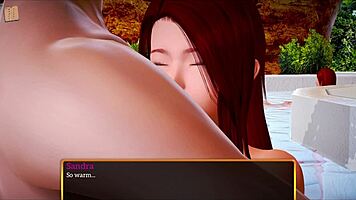 Redhead Teen Plays Game with Big Ass