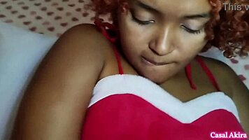 testing new vibrator and getting cum in pussy for christmas 😘