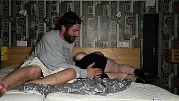 fucking that hot blonde neighbor felt so thrilling with her boyfriend nearby