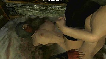 hey, skyrim's anri seducer gets fucked by raerek with big tits