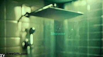 Asian Teen Model Poses In Sensual Bath During Photoshoot