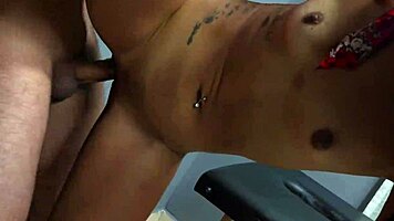 horny latina masseuse deepthroats big fat cock