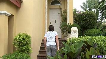 Neighborhood Cougar Spotted With Big Tits