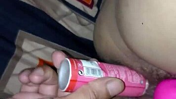 yo, check this cute indian babe with a tight chut taking double penetration 😜