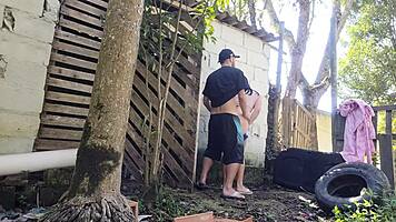 Wife receives bricklayer for quote while husband is away