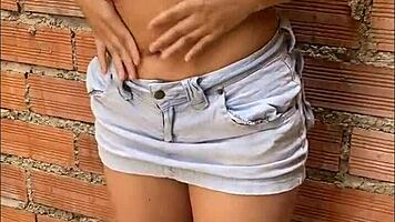 Young babe says, 'Break my ass for a bet, I love cheating!'