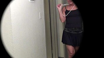 milf goes solo for steamy self-pleasure