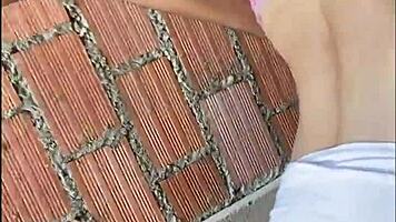 Young babe says, 'Break my ass for a bet, I love cheating!'