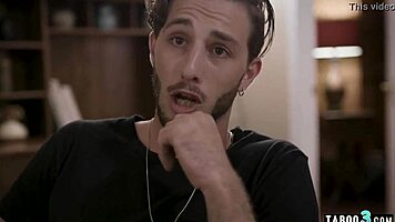 Filthy teen 18+ asks bisexual stepmom to share her new bf