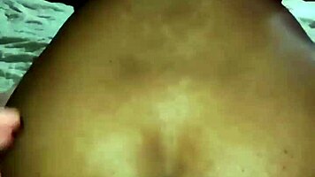 Colombian teen sits on big cock, gets anal fucked and creampied in her huge ass