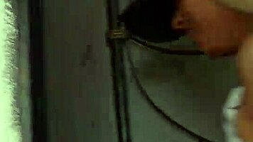 NEW NEIGHBOR MOANS IN BAT POSITION FOR ROUGH SEX