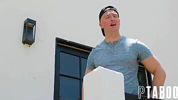 caged teen in skirt gets wild with zac wild and jennifer white