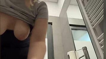 Want to try fucking in the public toilet?