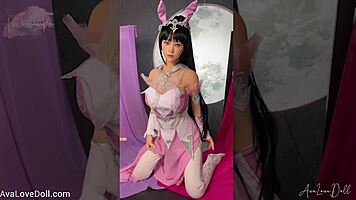 What hides under Shino Moon Queen’s slutty cosplay?