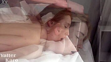 Cute babe Berta takes big cock in ass, gaping with anal orgasm