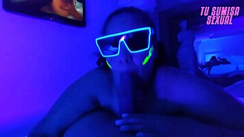i'm the most submissive stepdaughter giving deepthroat