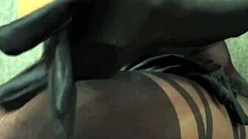 i seduced him with my dirty heels and small waist, swallowing his cum in pov.