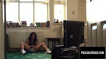 Teen subslut Rina Ellis spanked and fucked hard by Pascal White. She was a naughty bitch deserving punishment.