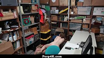 Caucasian Teen 18+ Attempting To Steal Store Merchandise - Perp4k