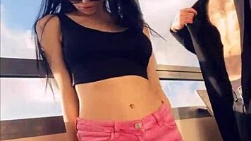 hot pornstar sasha rose dances striptease