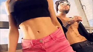 hot pornstar sasha rose dances striptease