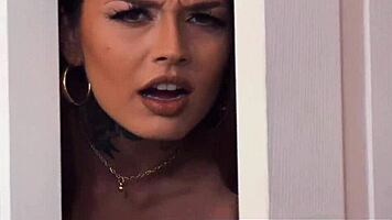 We swing both ways - vanessa vega joins two men for double penetration bi threesome!