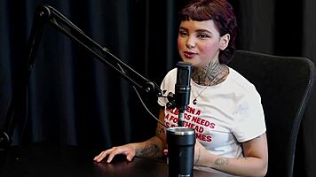 Annie Clementine with tattoos talks about her vampire fetish and cuckold experiences in this interview