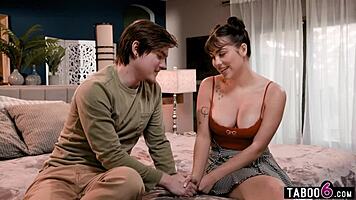 Stepmom saves her stepson for marriage with anal sex instructions!