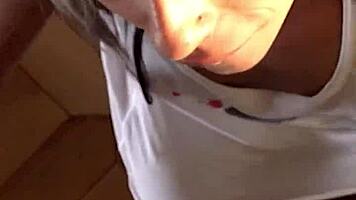 is a blowjob from skinny petite candie cross the best way to start your early morning pov?