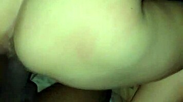 young girl rides big black cock sexy ass bouncing