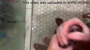 Stepbrother Convinces Stepsisters To Try Anal In The Shower
