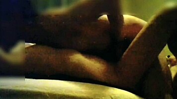 damn, sexy wife in red lingerie seduces for secret sex! riding hard for more!