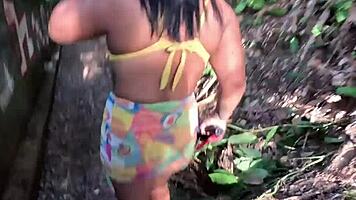 Priscila And Nicoly Engage In Public Beach Orgy With Doggy Style And Cunilingus