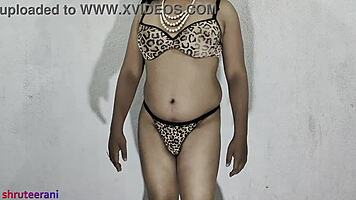 animal print fun continues with this indian shemale crossdressing in part 2 😘
