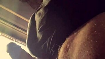 Spanish European Pornstar Bad Wolf28 Experiences Intense Pene Shower