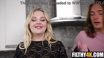 Tag teaming stepmom with Axel Haze, Charles Dera, and Lucky Kay