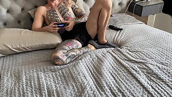 Anal gift from stepbrother on lovers day