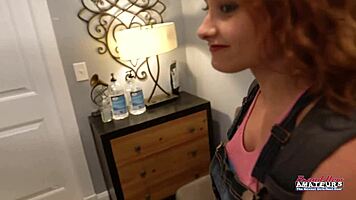 Ginger Hottie Luna Parish Gives A Bj And Gets Her Wet Pussy Deeply Fucked 😏