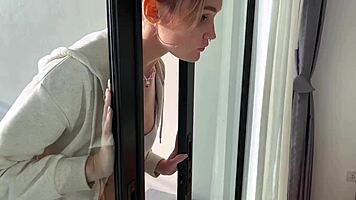 I Could Not Resist Spanking Her Ass While With Friends