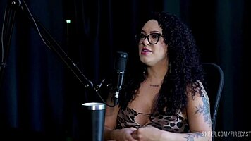 Watch Brunna Sweet and Baby Fire in sexy sheer red outfits and boots 😏