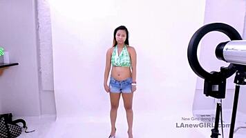 omg this timeless asian beauty is getting pounded at her modeling audition 😍