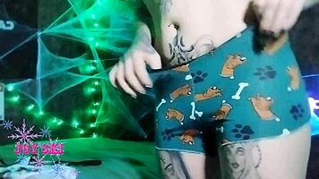 I Went To Set Up The Halloween Scene Asking For Milk